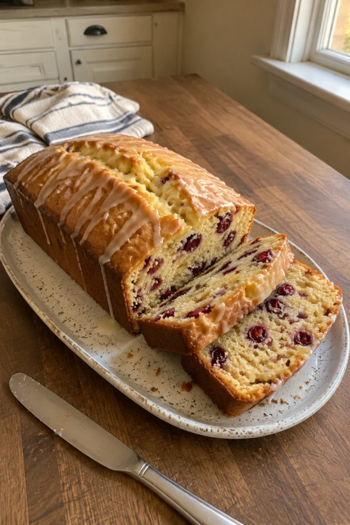 Cranberry Orange Loaf final shot