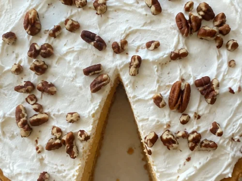 Sweet Potato Cheesecake final shot