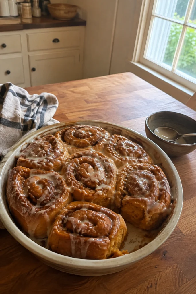 Sweet Potato Cinnamon Rolls final shot