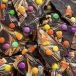 Halloween Chocolate Bark final shot