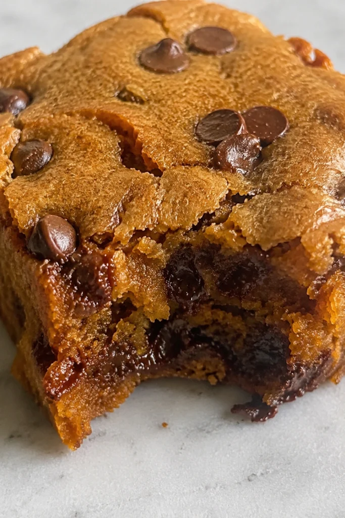 Pumpkin Chocolate Chip Bars hero shot
