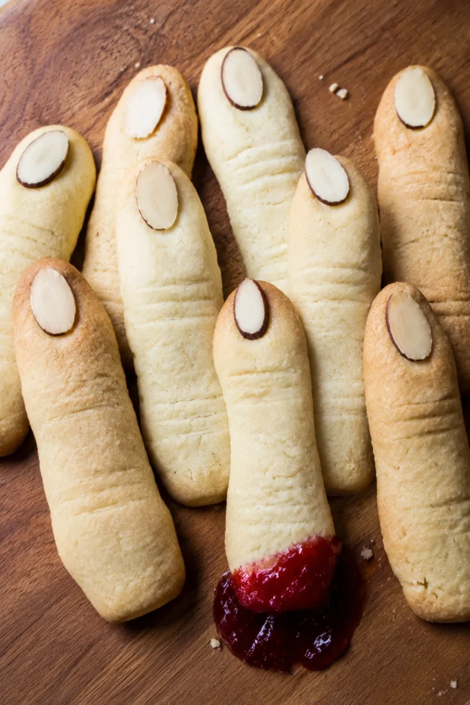 Witch Finger Cookies final shot