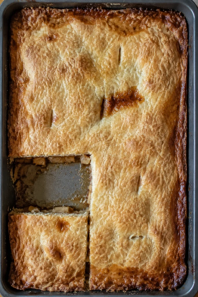 Apple Slab Pie final shot
