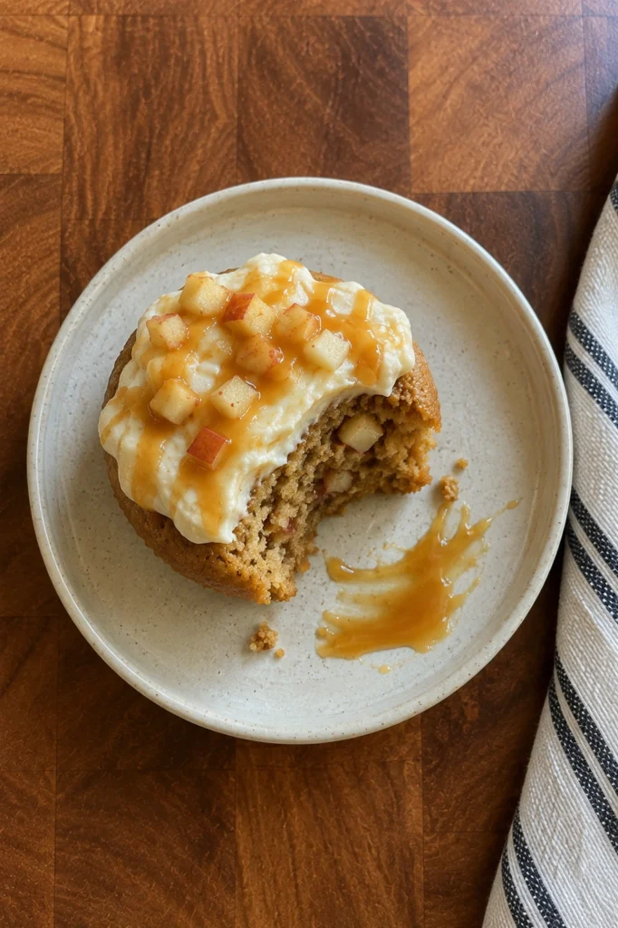 Caramel Apple Cupcakes final shot
