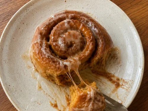 Sweet Potato Cinnamon Rolls hero shot