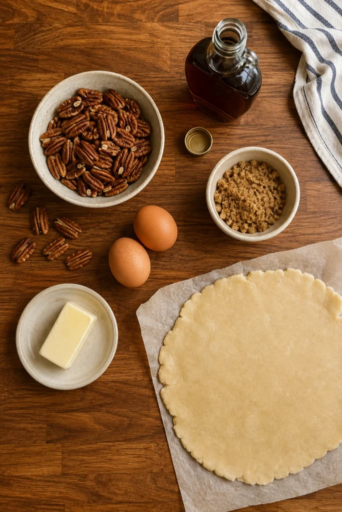 Mini Pecan Pies ingredients