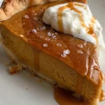 Salted Caramel Pumpkin Pie hero shot