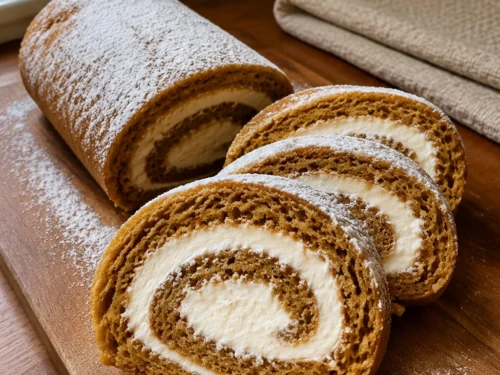 Classic Pumpkin Roll final shot