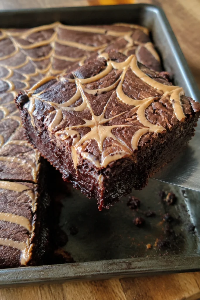 Spiderweb Brownies hero shot