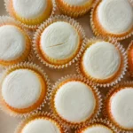 Candy Corn Cheesecake Bites final shot